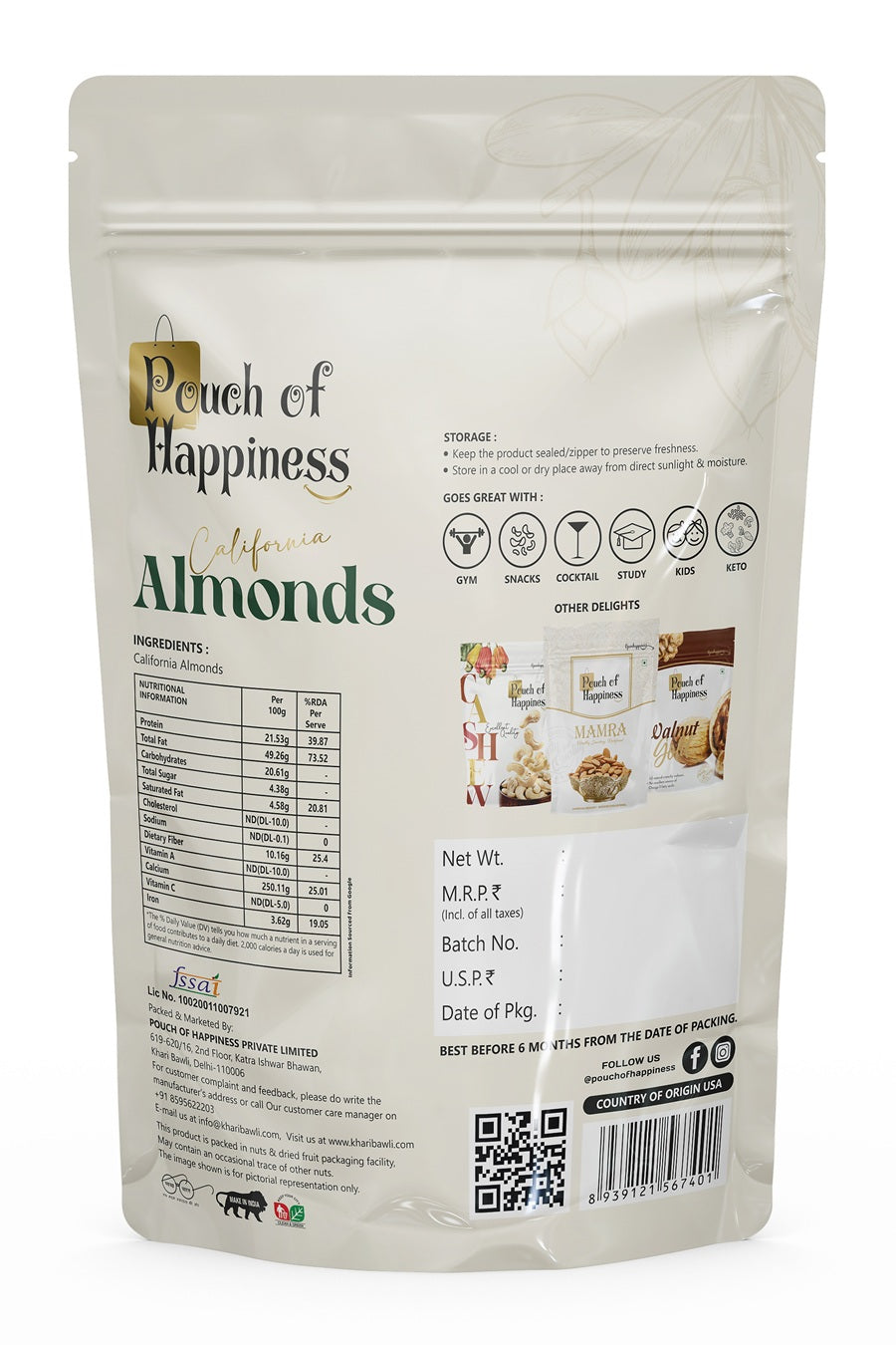 Almonds California